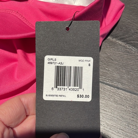 Hot pink Converse leggings girls size small - Picture 3 of 3